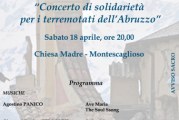 Concerto di solidarietà per i terremotati dell’abruzzo