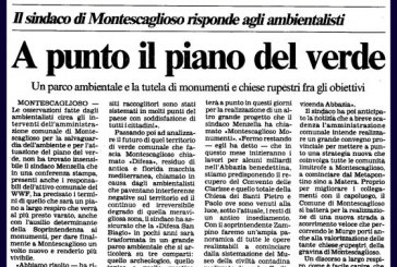 2 SETTEMBRE: PIANO DEL VERDE