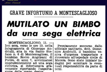 12 LUGLIO: BIMBO MUTILATO