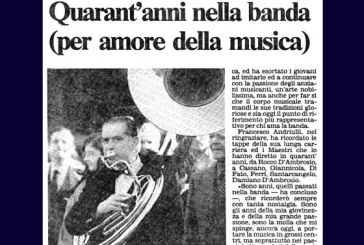 12 OTTOBRE: …IN OGNI CUORE LA SPERANZA SPUNTO’ QUANDO LA BANDA PASSO’…