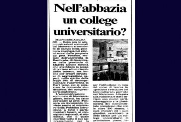 19 AGOSTO: UN COLLEGE UNIVERSITARIO