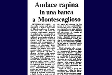 25 MARZO: AUDACE RAPINA