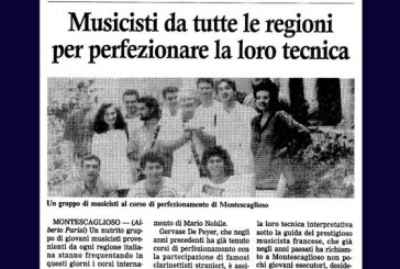 30 AGOSTO: GIOVANI MUSICISTI