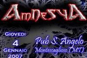 CONCERTO – Pub Sant’Angelo – Piazza del Popolo – Montescaglioso http://www.amnesyaband.blogspot.com/