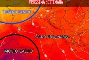 ONDATA DI CALDO AL CAPOLINEA: SI TORNA NELLA MEDIA TERMICA.