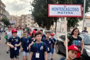 27^ edizione di Minibasket in piazza, cerimonia inaugurale nel Parco Giovanni Paolo II di Matera: